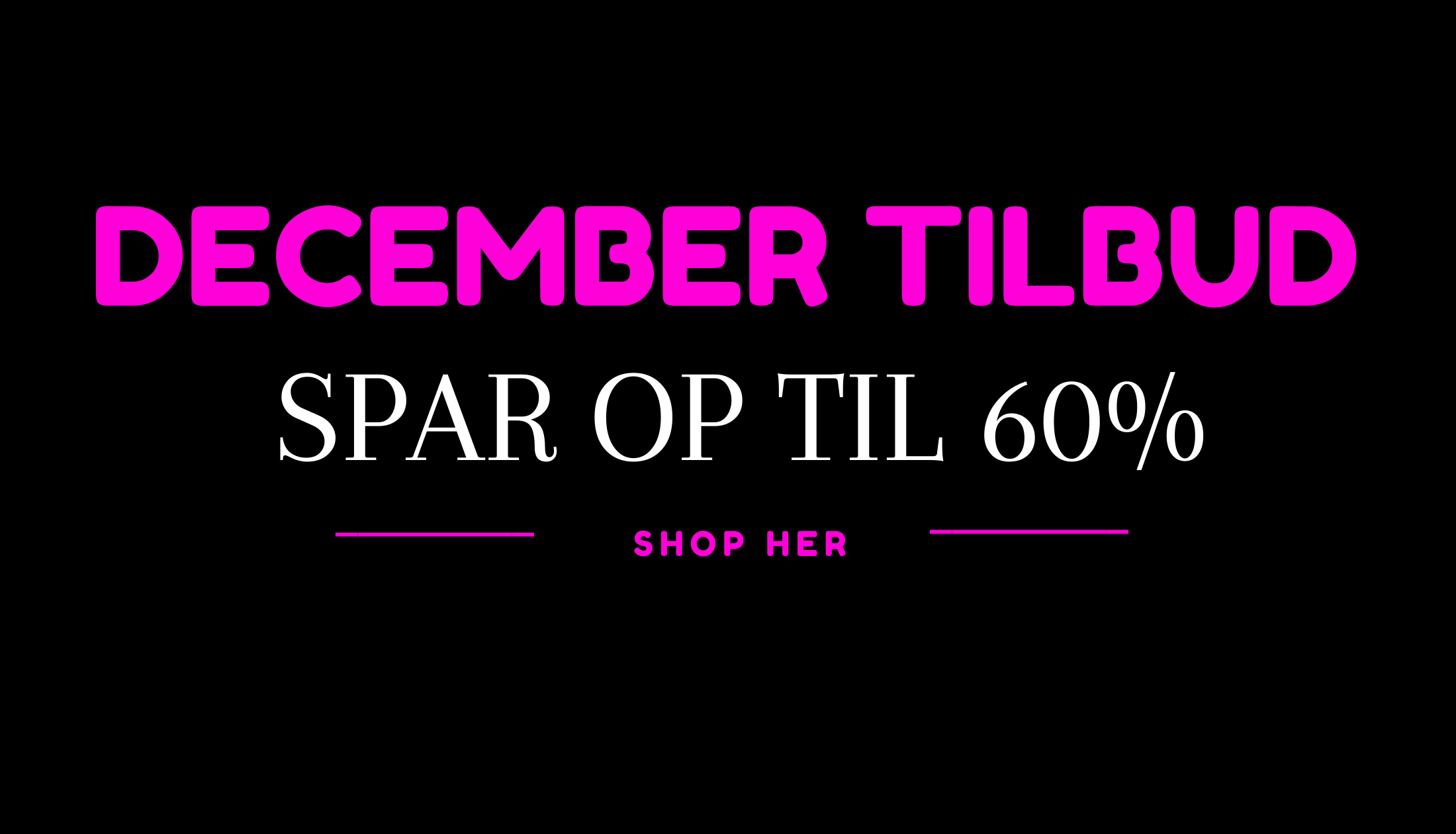 December Tilbud